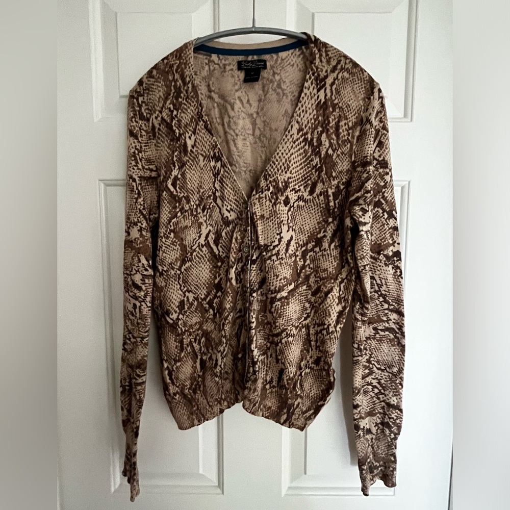 Animal print Lucky Brand sweater